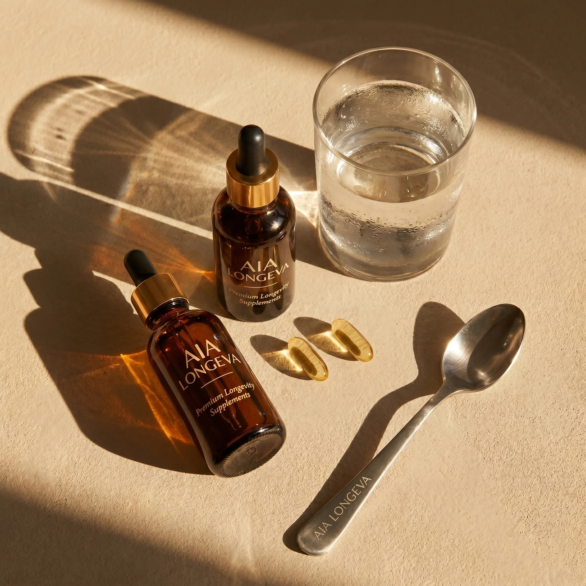 Supplements and tools representing a personalized protocol